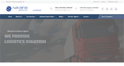 Desktop Screenshot of navana-logistics.com